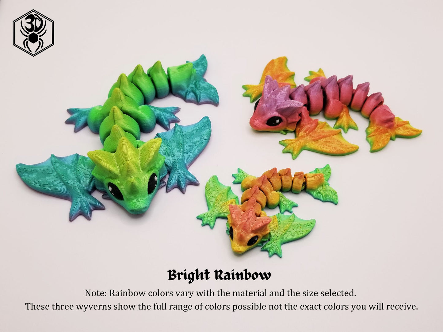 Tiny Wyverns - Ombre Family