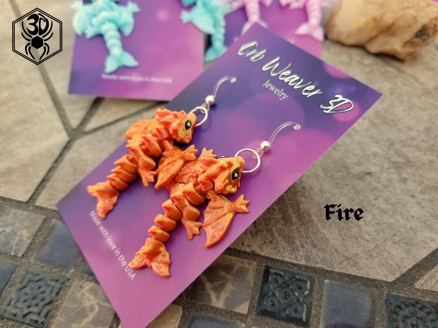 Wyvern Earrings