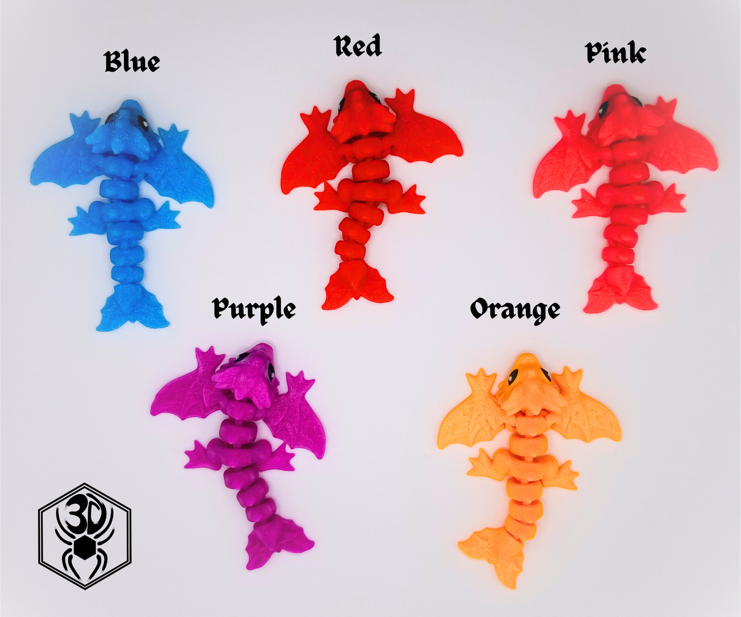 Tiny Wyverns - Glow-in-the-Dark Family