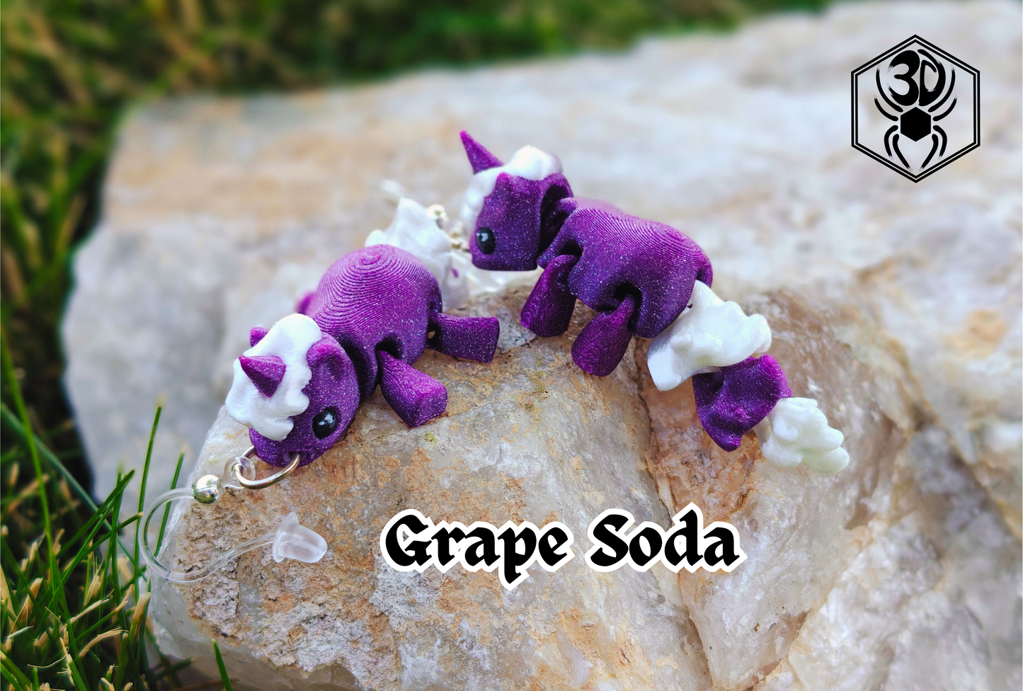 Magical Unicorn Fidget Earrings