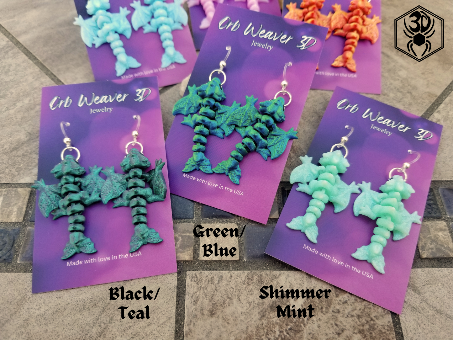 Wyvern Earrings
