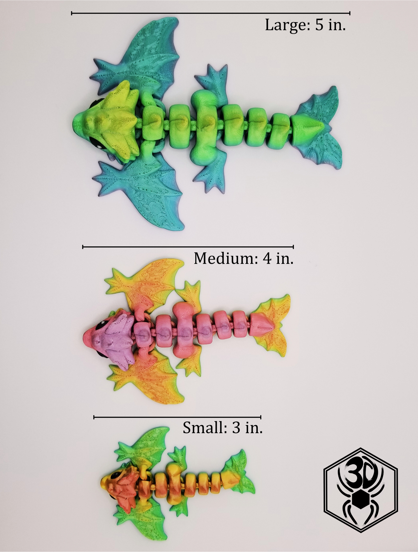Tiny Wyverns - Ombre Family