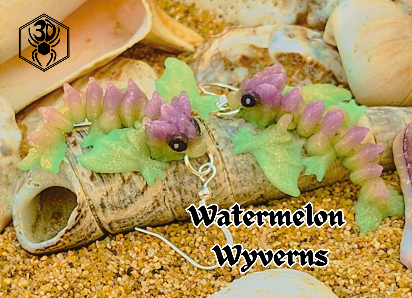 Ocean Animal Micro Fidget Earrings